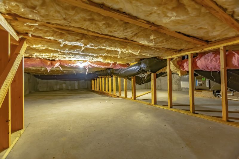 Finished Crawlspace Interior