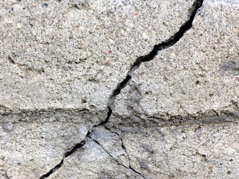 Repaired Cracks and Sealed Joints